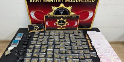 Siirt’te uyuşturucu operasyonu: 2 şüpheli yakalandı