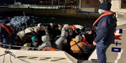 Edirne açıklarında 29 düzensiz göçmen yakalandı