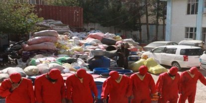 Afgan polisi 2,5 ton uyuşturucuyu imha etti