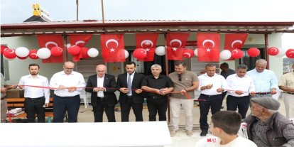 Mersin'de yapımı tamamlanan cami ibadete açıldı