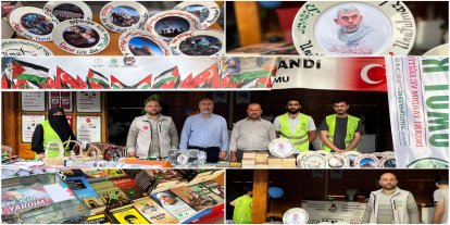 Umut Kervanı'ndan Kahramanmaraş'ta Gazze yararına yardım çalışması