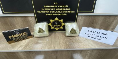 Şanlıurfa'da uyuşturucu operasyonu: 2 şüpheli tutuklandı