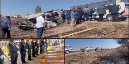 Zimbabve'de minibüs ile kamyon çarpıştı: 27 ölü
