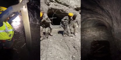 Nepal'de hidroelektrik santrallerinde arama-kurtarma: Yüzlerce işçi tünellerde mahsur
