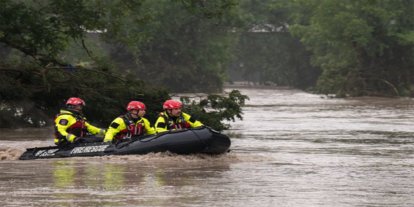 ABD'deki sel felaketinde 2 kişi hayatını kaybetti, 15 kişi kayıp