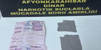 Afyonkarahisar’da uyuşturucu operasyonunda bir şüpheli tutuklandı