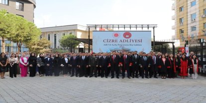 Cizre'de 2026-2027 adli yıl açılış töreni yapıldı