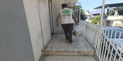 Umut Kervanı, Hatay'da gıda yardımlarını sürdürüyor