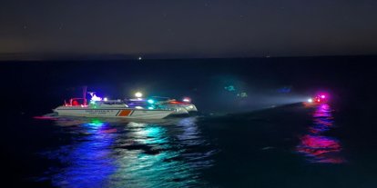 Tekirdağ'da motor yatta yangın: 2 kişi kurtarıldı