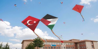 Uçurtmalar Gazzeli çocuklar için gökyüzüne yükselecek