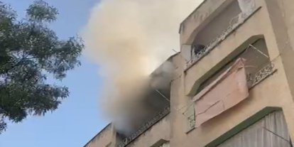 Batman'da apartman dairesinde çıkan yangın maddi hasara yol açtı