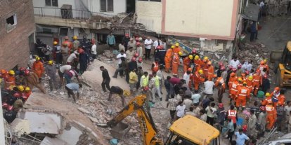 Hindistan’da öğrenci yurdu çöktü: 6 ölü, 11 yaralı