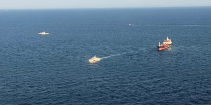 Silivri’de batan gemideki 10 mürettebatı arama çalışmaları 6'ncı gününde sürüyor