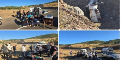 Bingöl'de trafik kazası: 3 yaralı