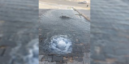 Şanlıurfa'da 7 gündür boşa akan temiz su arızası giderilmiyor