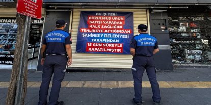 Gaziantep'te bozuk ürün satan döner işletmesi 15 gün kapatıldı
