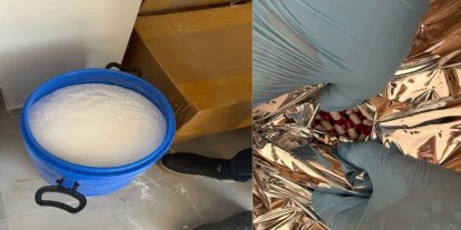 Mersin'de 1 ton 250 kilogram uyuşturucu ele geçirildi