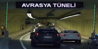 Avrasya Tüneli’nde günlük geçiş rekoru kırıldı