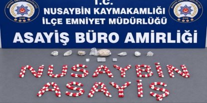 Mardin'de uyuşturucu operasyonunda 2 şüpheli yakalandı