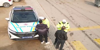Malatya'da trafik denetimlerinde 660 sürücüye ceza