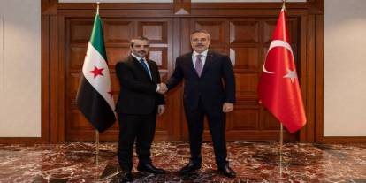 Bakan Fidan, Suriyeli mevkidaşı Şeybani ile görüştü