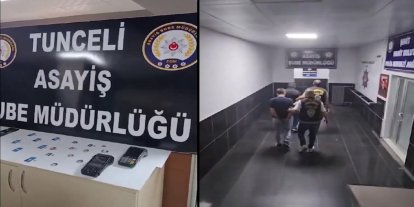 Tunceli’de sahte altın operasyonu: 2 şüpheli yakalandı