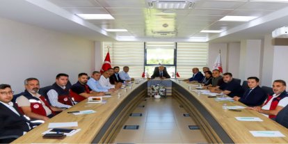 Bingöl İl Tarım ve Orman Müdürlüğünde koordinasyon ve faaliyet değerlendirme toplantısı yapıldı