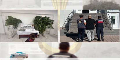 Kayseri’de 15 yıl hapis cezasıyla aranan şahsın evinde uyuşturucu ele geçirildi