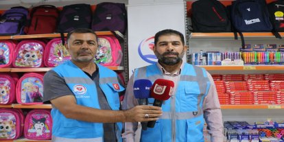 Şanlıurfa'da yüzlerce yetim öğrenciye kırtasiye desteği verilecek