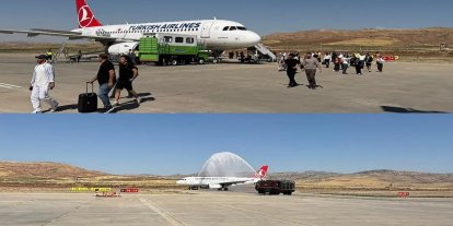 Siirt Havalimanı'nda uçuşlar yeniden başladı