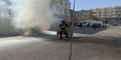 Batman'da elektrik panosunda çıkan yangın söndürüldü