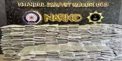 İstanbul Beykoz’da 409 kilo 600 gram skunk ele geçirildi