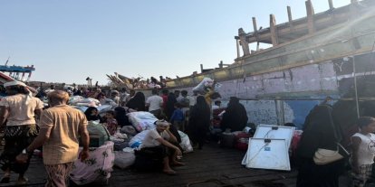 Yemen'den 2 binden fazla mülteci Cibuti'ye ulaştı