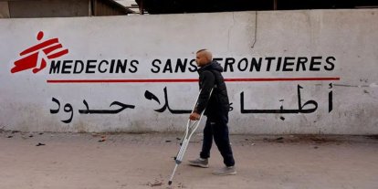 Gazze’de insani yardım otobüsü hedef alındı
