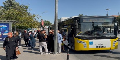 Konya’da üniversite öğrencilerine toplu ulaşım 7 gün ücretsiz oldu