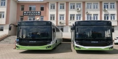 Solhan’da ulaşıma iki yeni otobüs
