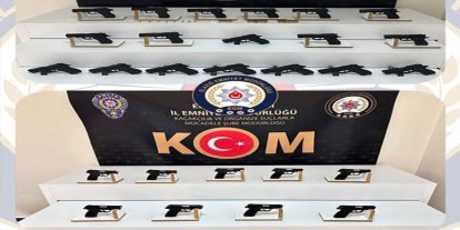 Elazığ'da silah satışı operasyonu: 2 şüpheli tutuklandı