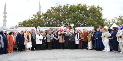 Gazzeli çocuklarla dayanışma için kermes kuruldu