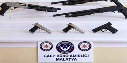 Malatya'da iş yeri kurşunlama olaylarına yönelik operasyonda 5 tutuklama