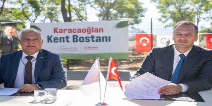 Bornova’da iki yeni kent bostanı üretime kazandırıldı