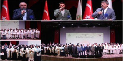 "Kur'an-ı Kerim'i Tek Oturumda Ezbere Okuma Yarışması" ödül töreni gerçekleştirildi