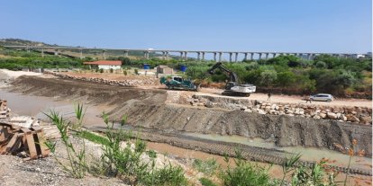 Mersin'de sel ve taşkın riskine karşı çalışma
