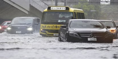 Japonya'da heyelan: 4 ölü 6 kayıp