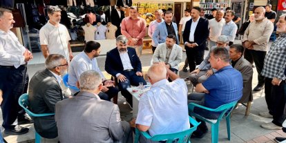 HÜDA PAR Milletvekili Dinç, Bismil’de vatandaşların sorun ve taleplerini dinledi