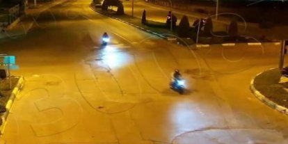 Yarış yapan 2 motosiklet sürücüsüne 626 bin lira ceza