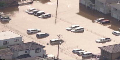 Japonya'da şiddetli yağışlar: 10 ölü 4 kayıp
