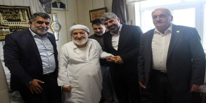 HÜDA PAR Milletvekili Dinç'ten, Şeyh El-Kavumani’ye ziyaret
