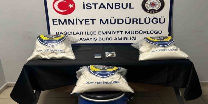 İstanbul'da 22 kilo 970 gram uyuşturucu ham maddesi ele geçirildi