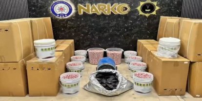 Mersin’de 3 operasyonda 1 ton 716 kilogram pregabalin ele geçirildi