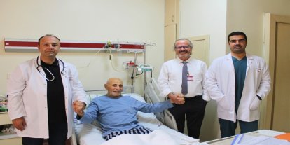 Gaziantep'te 83 yaşındaki hastaya zorlu aort ameliyatı